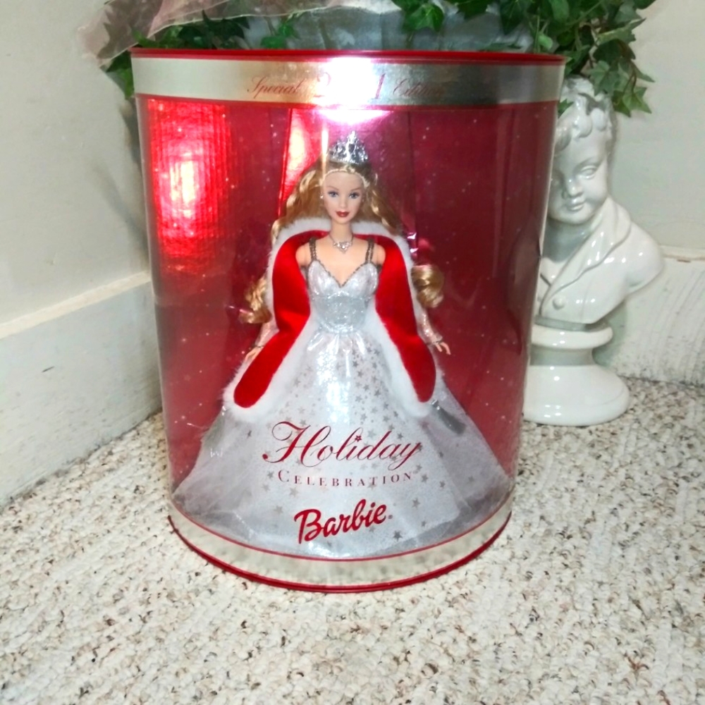 Special Edition 2001 Holiday Celebration Barbie Sealed, Mint In Box